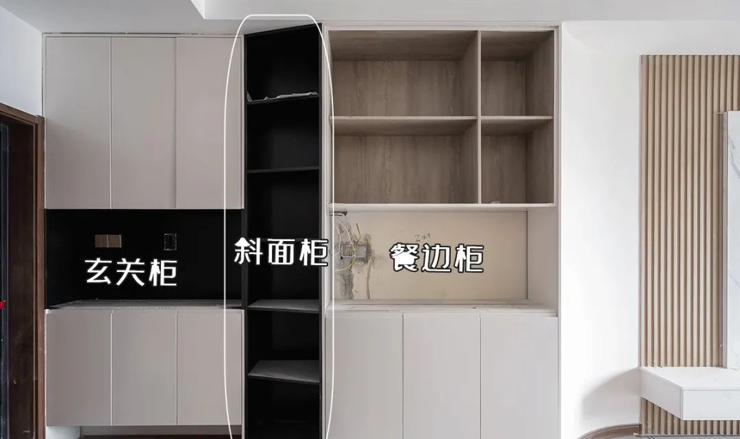 玄关柜要多下功夫,多段式一体设计,收纳力翻番,普通鞋柜看不上