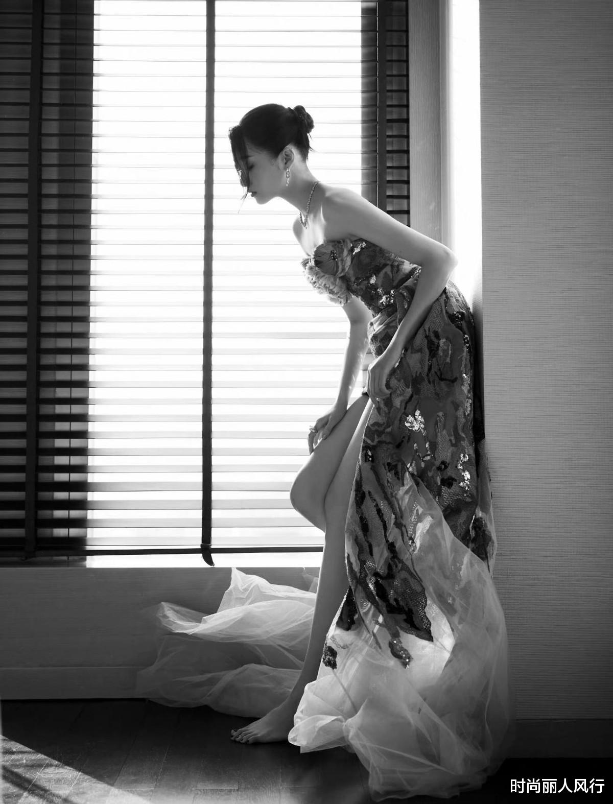 关晓彤|关晓彤真是浪费好身材!明明穿的是高定却难掩土气,生图脖子好粗