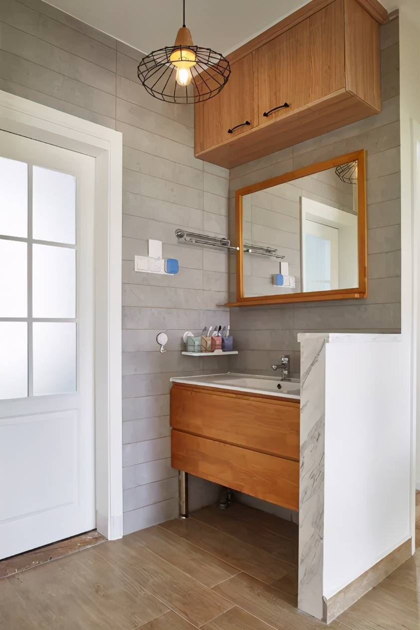 等我换房,卫生间再也不装洗手台了,学别人这样设计,太聪明了