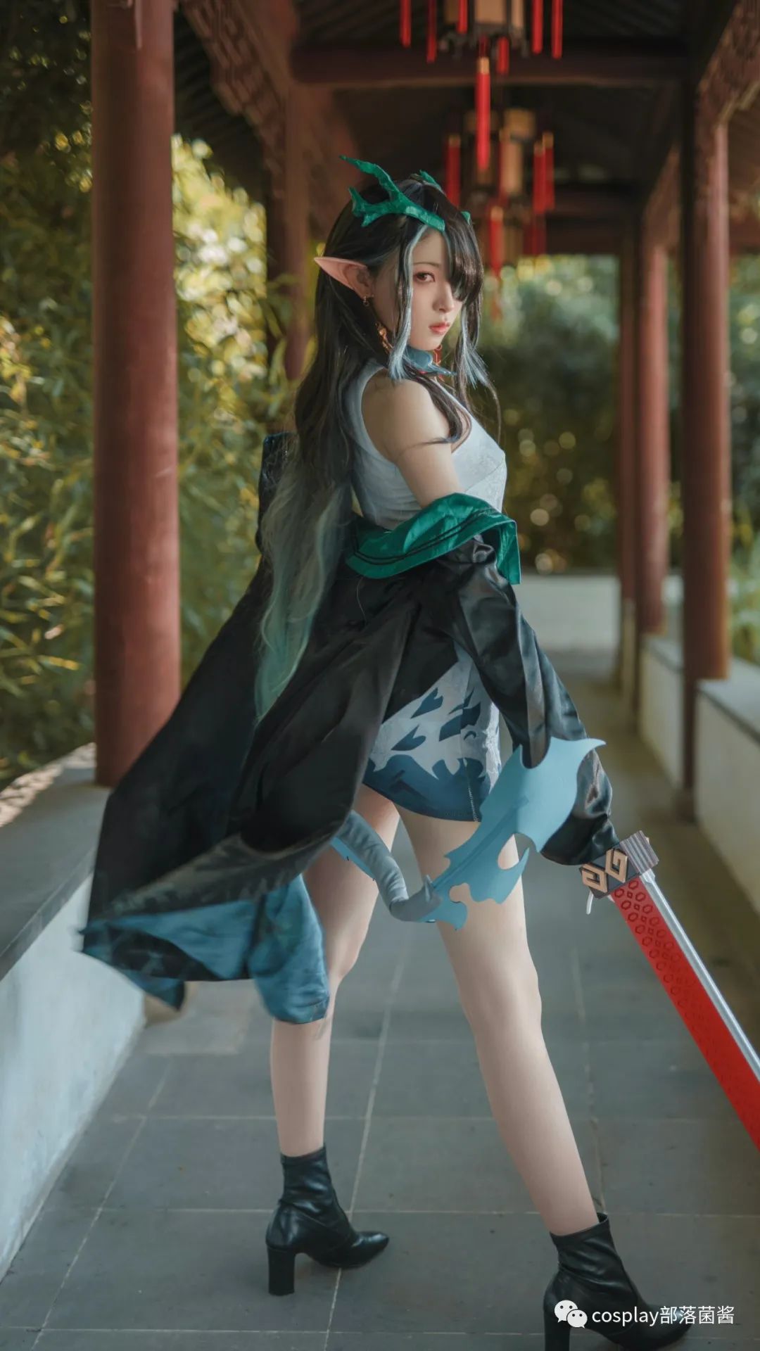 明日方舟|cos：明日方舟夕cos正片@月什