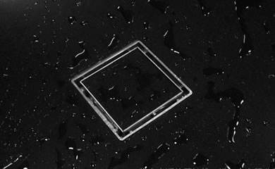 头一次见瓷砖挖个洞做地漏的,这种地漏下水快还美观,能做吗?