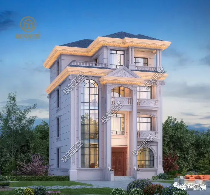 年后开工大吉,这栋欧式风60W起建,高颜值日子过的红红火火