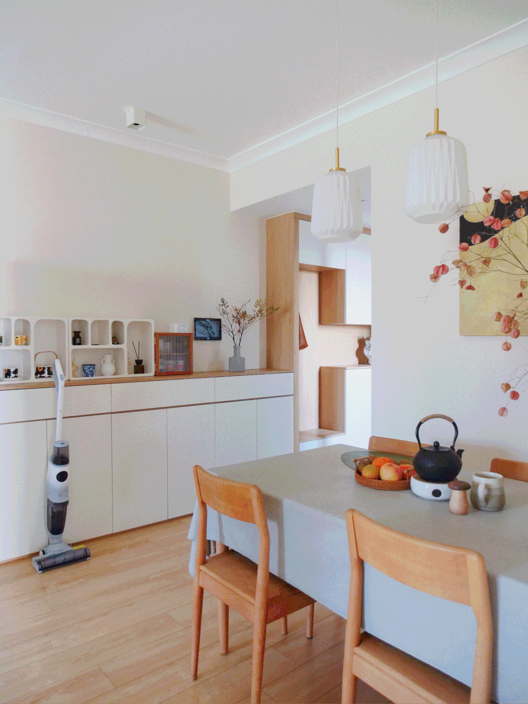 看了她家,才知道什么叫岁月静好,一进玄关就把我迷住了,超美!