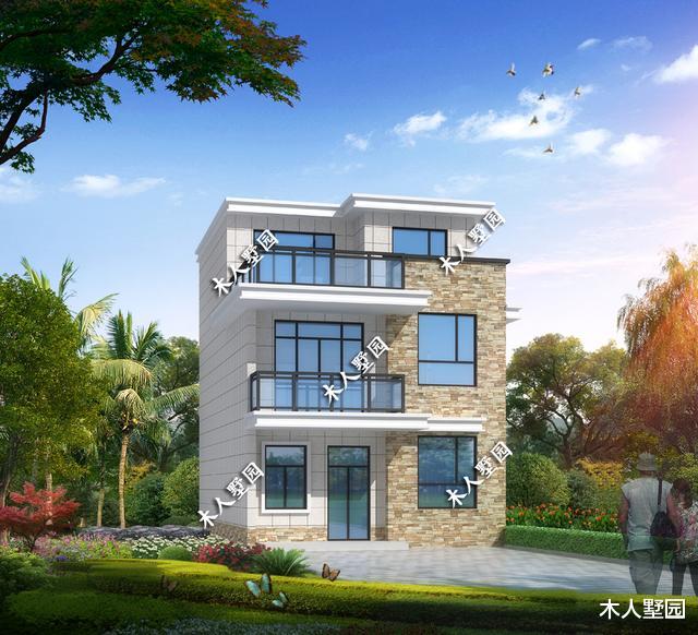 6-7米宽的宅基地建房,施工队都说无从下手,但难不倒设计师