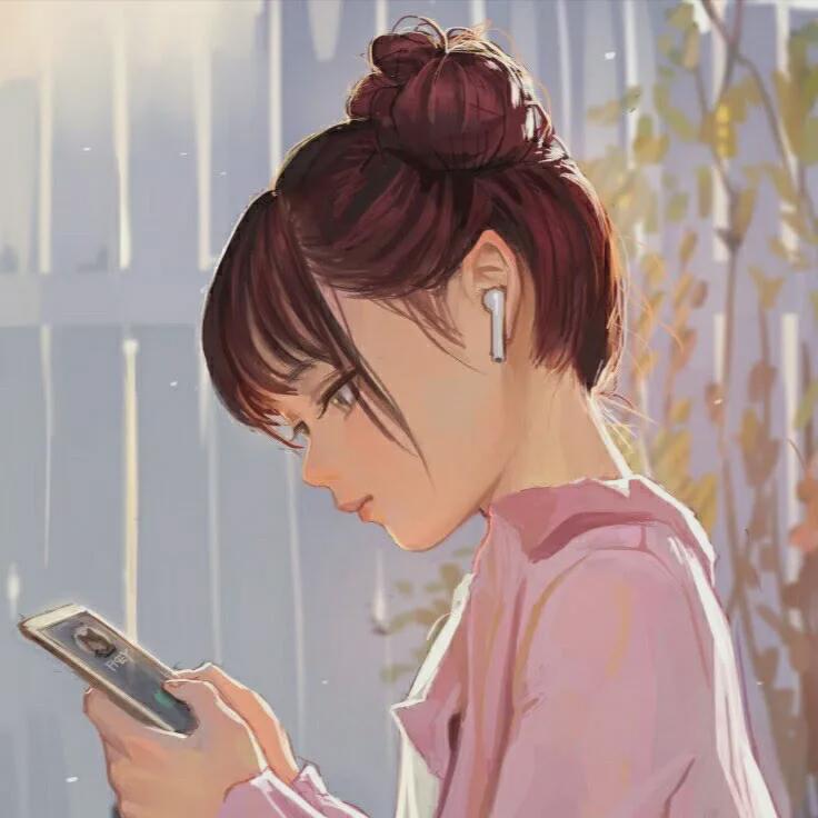 |动漫头像：惊鸿一瞥，误入眉眼，欢喜多年。