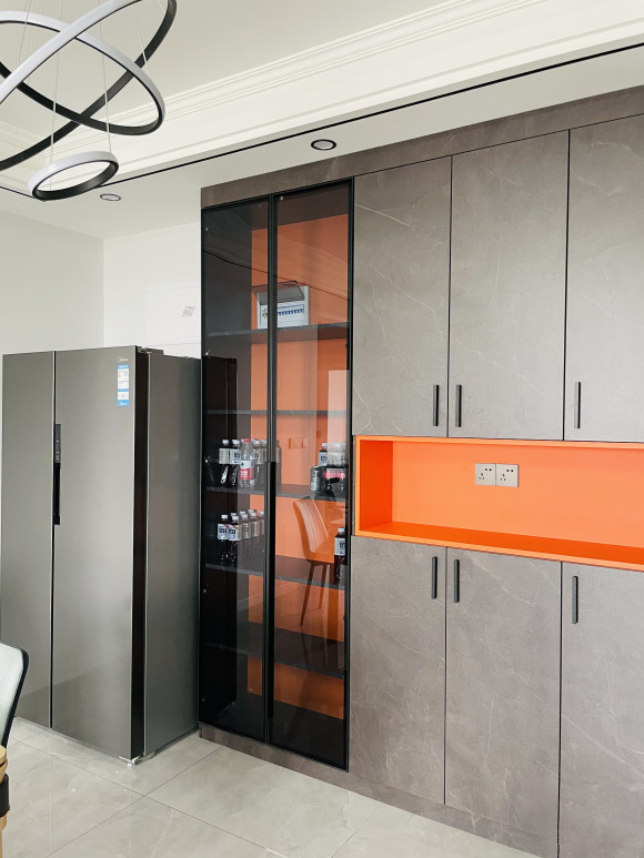 套内100平新房完工,美缝自己做,硬装+软装总花15万,一个人住