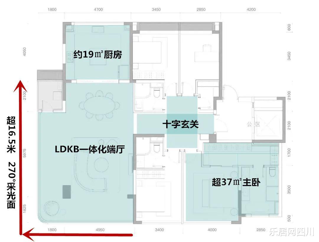 这个大平层，打开天西新格局