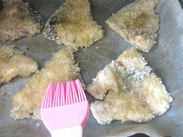 烤箱制作的酥烤鱼排，外酥里嫩味道美