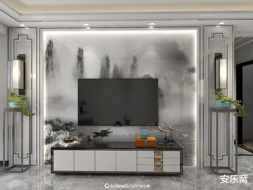 117㎡现代新中式的诗情画意,邀您一起品鉴东方式优雅