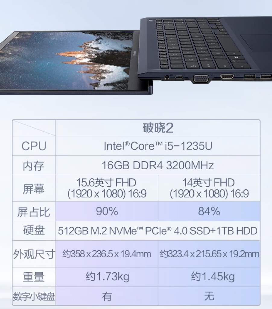 华硕|华硕破晓2，今日正式开售！从现在起，纵横职场间！