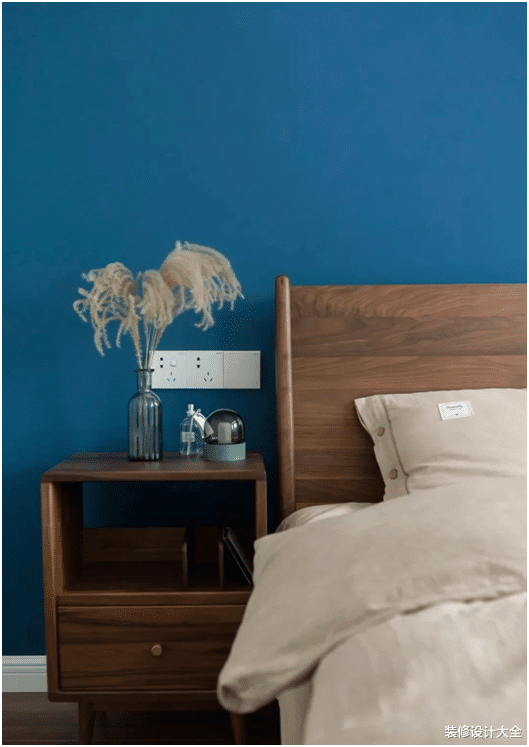 别墅|这款蓝白配色的86㎡两居室,精致舒适,每个细节都很惊艳!