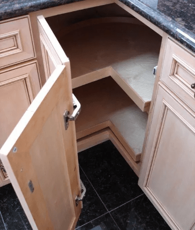 橱柜拐角处怎么处理?这4种设计发到业主群保证炸锅!1㎡都不浪费