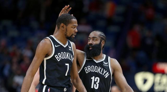 籃網(wǎng)隊|哈登13+11暴走創(chuàng)紀(jì)錄，KD12+3，籃網(wǎng)打崩鵜鶘領(lǐng)先28分！2小將驚艷