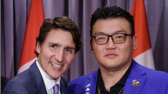 张君龙|亚洲拳击第一人！张君龙与加拿大总理特鲁多会面，为全球华人争光