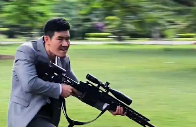 谢孟伟|嘎子：投资8亿开拍新电影，花絮曝光后，网友吐槽：怎么像偷狗的