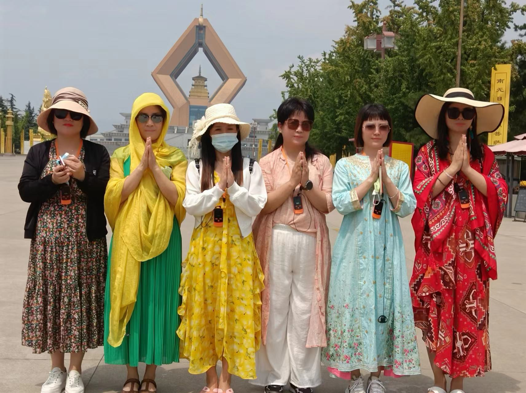 舍利塔|风里雨里,法门文化景区在等你