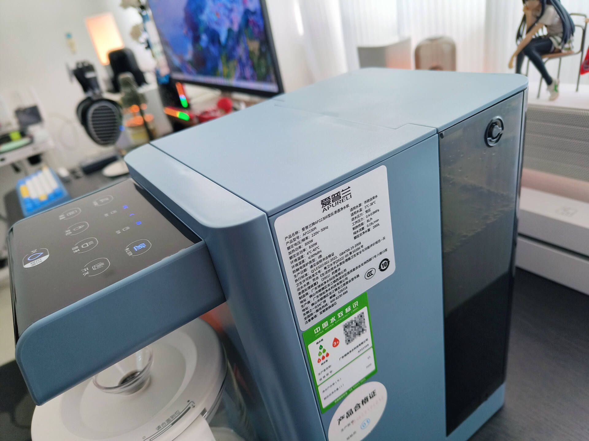 天冷了,干燥了,别忘了喝水:爱普兰(APURELI)家用净水器体验
