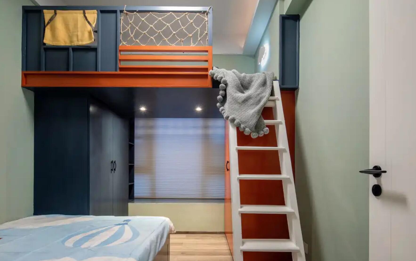 阳台一分为三，客餐厅互调，她87㎡家，简直将实用性拉满了