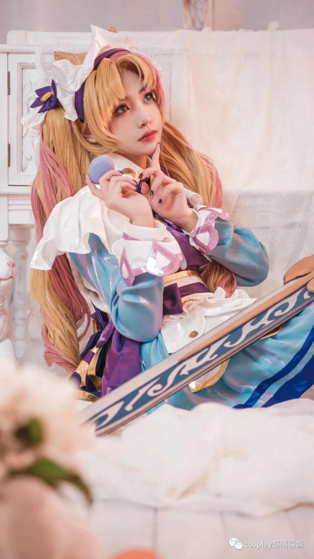 |cos：英雄联盟格温cos正片@呆玄
