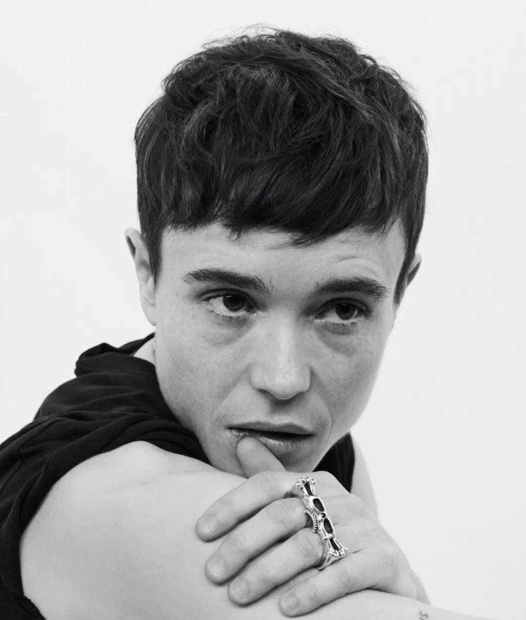 杂志|男星艾略特·佩吉《Esquire》杂志写真大片，35岁勇敢做自己