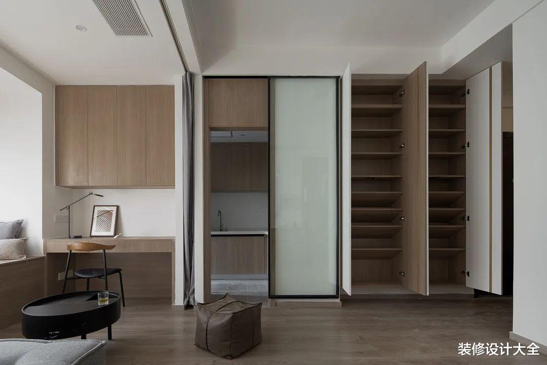 第一次见这么完美的小户型,套内43㎡两房一厅,还有分离式卫生间!