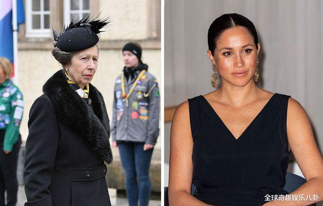 安妮公主|安妮公主和父亲对梅根看法相同！对哈里王子的妻子，她说了什么？