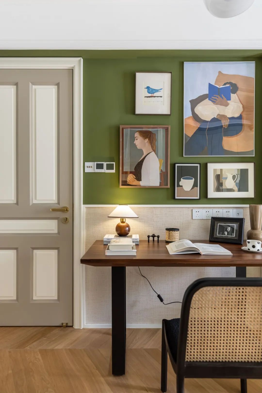 120m2轻美式+现代感:这个轻盈又高级的小三居,也太美了吧!