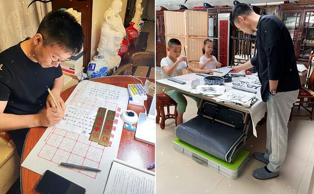 化妆品 刘和刚院子里跳操！瘦身效果开太大背景全变形，手忙脚乱动作好笑