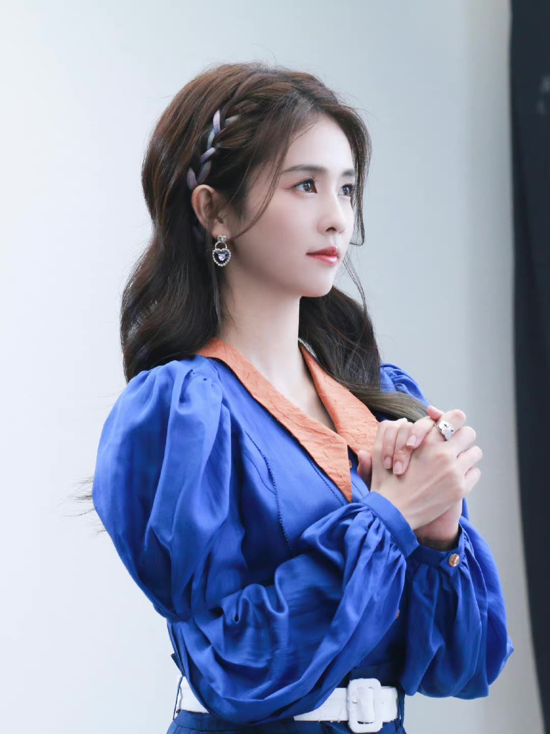 白梦妍|白鹿新剧进组,二搭《周生如故》刘子行,于正说定妆照超级好看