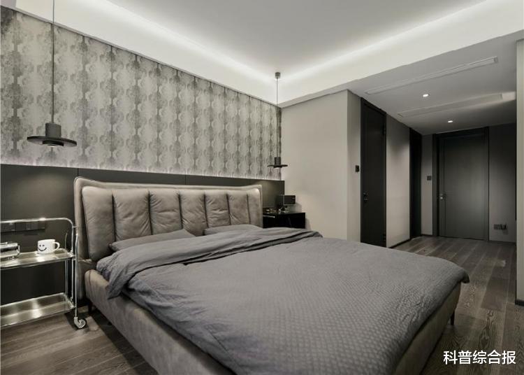 潮服花店设计师的Home,潮酷现代风121㎡二房改三房