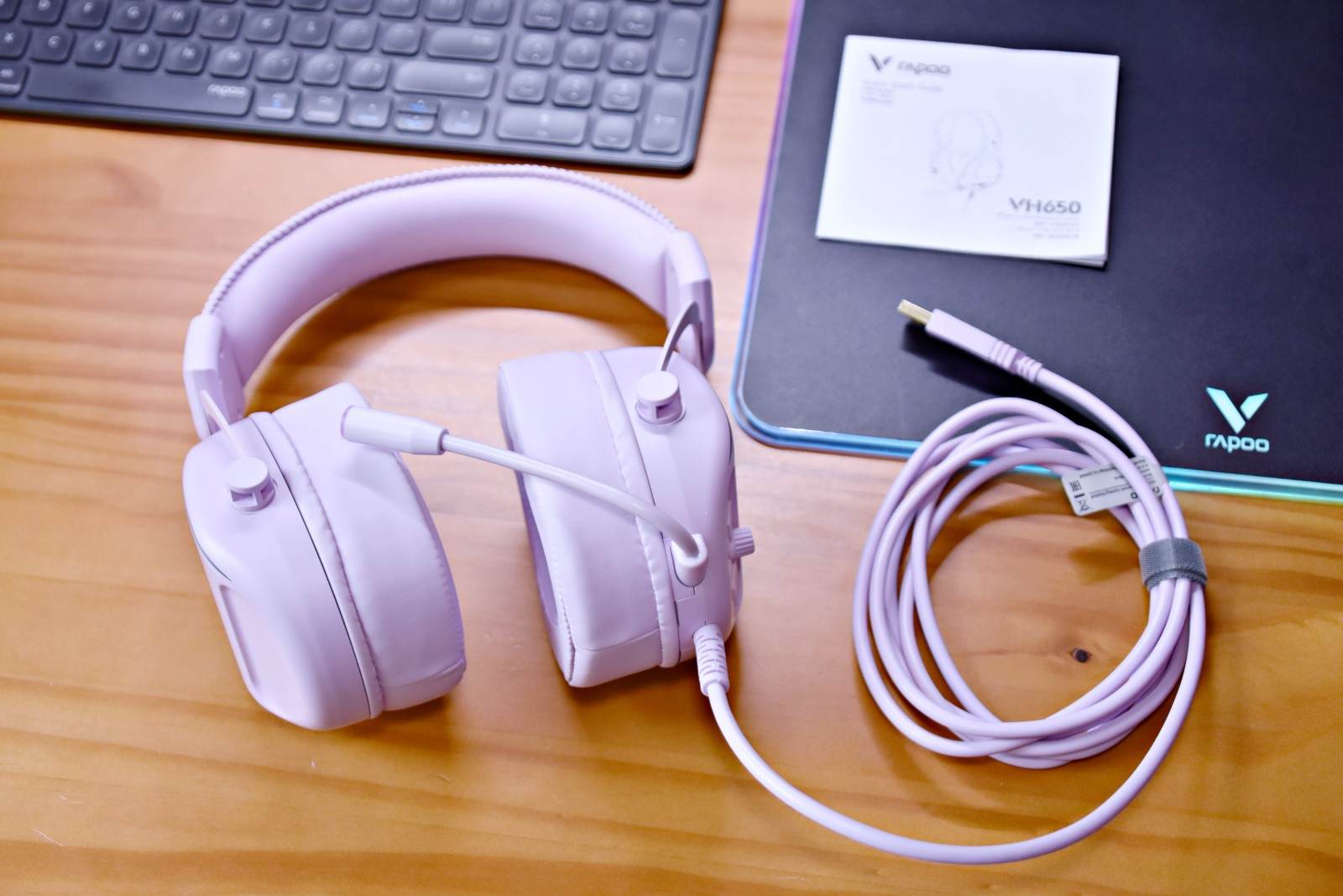 技嘉|沉浸式游戏体验，雷柏VH650电竞游戏耳机