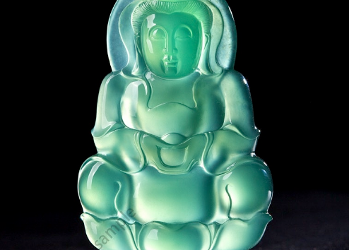 翡翠|翡翠内部的棉，并不都是瑕疵，有的棉的把自己变成了宝贝