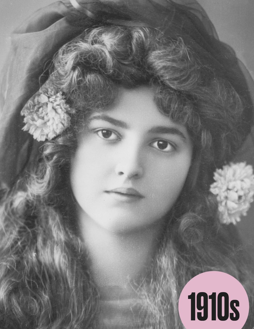 浓妆 欧美女性在过去100年中面部妆容的变化，浓妆淡妆交替流行。