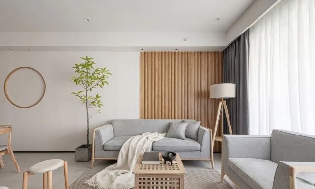 132㎡日式MUJI风4室2厅,品味自然随性的生活格调