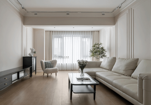 厚榭作品: 不可复制的高级感丨110㎡轻美式