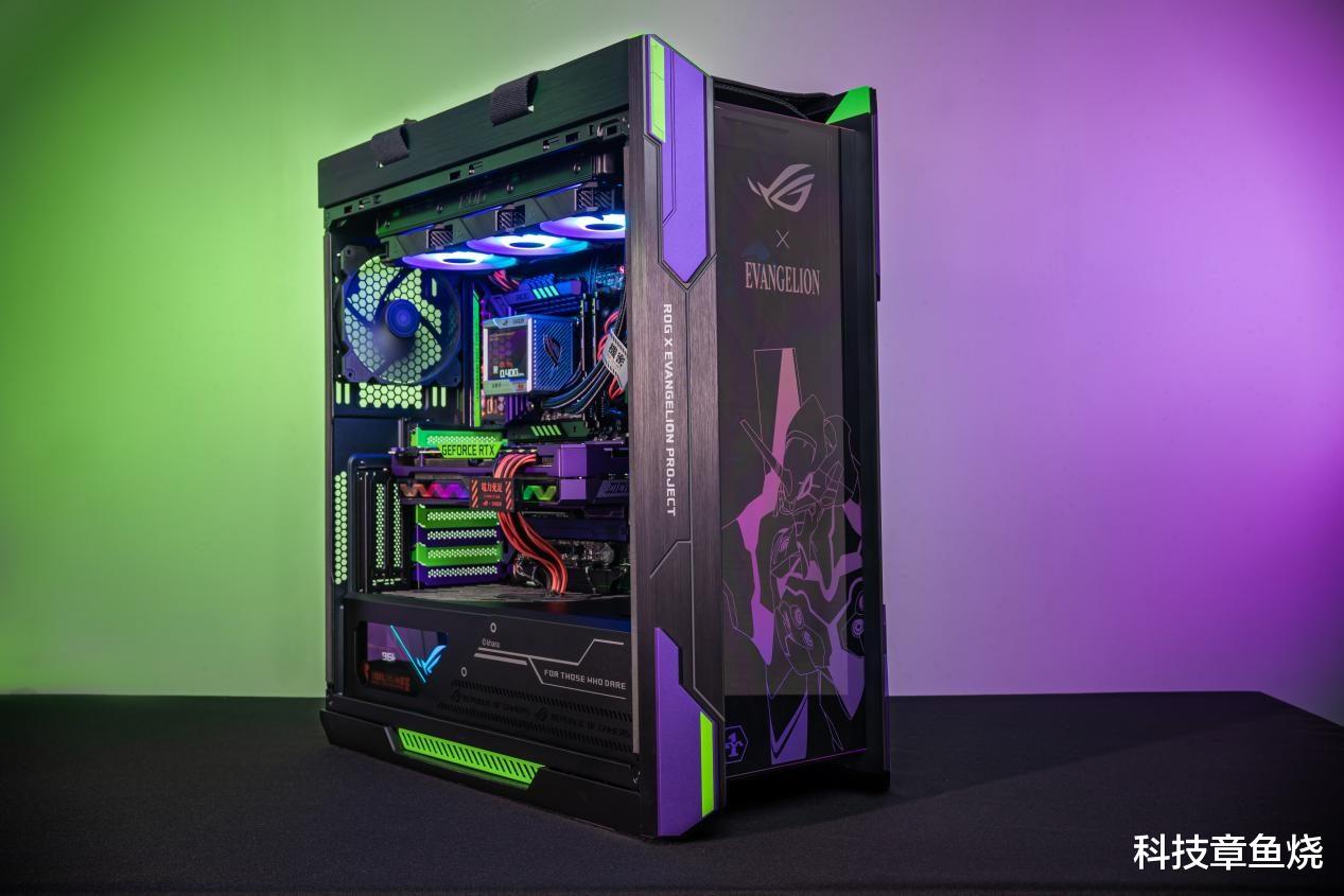 显卡|EVA联名的佳作!ROG x EVA DIY硬件“全家桶”一次看过瘾!