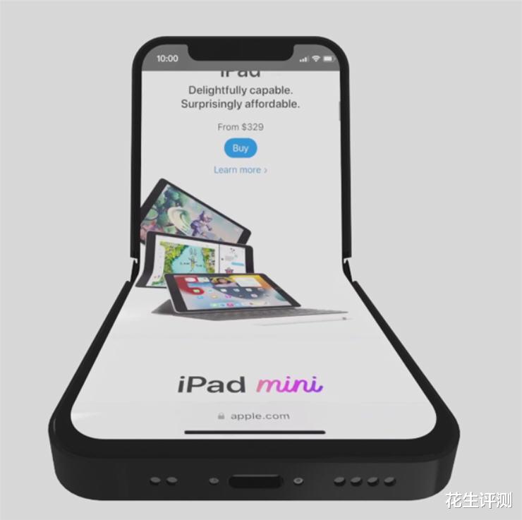 首款折叠屏iPhone V正式发布，体验不错，果粉：终于等到你