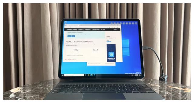 iPad Pro|M1芯片iPad Pro顺利运行Win10：性能达正常水准90%