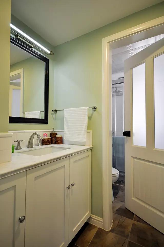 108㎡简约地中海混搭,玄关的马赛克瓷砖,惊艳得让我迈不开腿