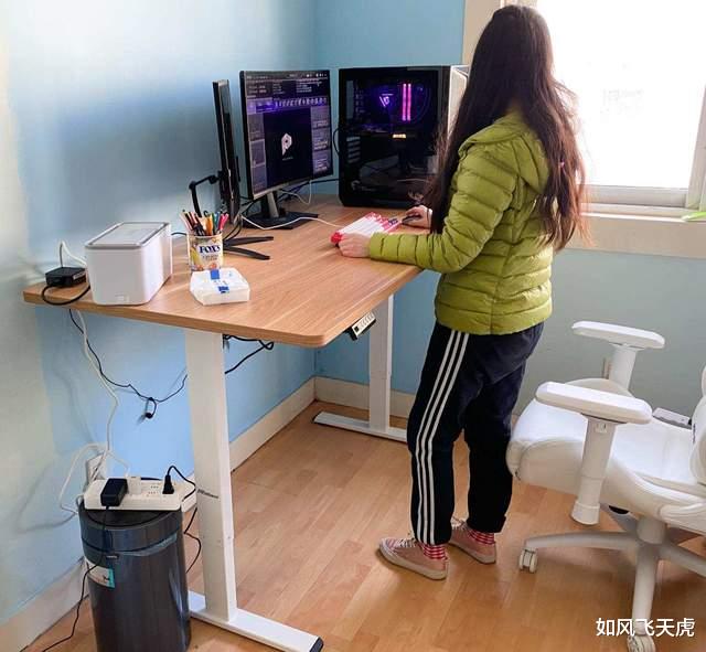 |家里用电动升降桌桌面多大合适?单电机还是双电机?三次实战真知