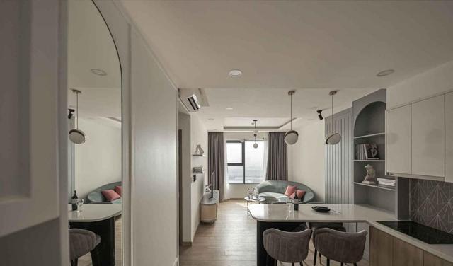 45房子不大,装修却很到位!2间卧室都“不买床”,太会布置了