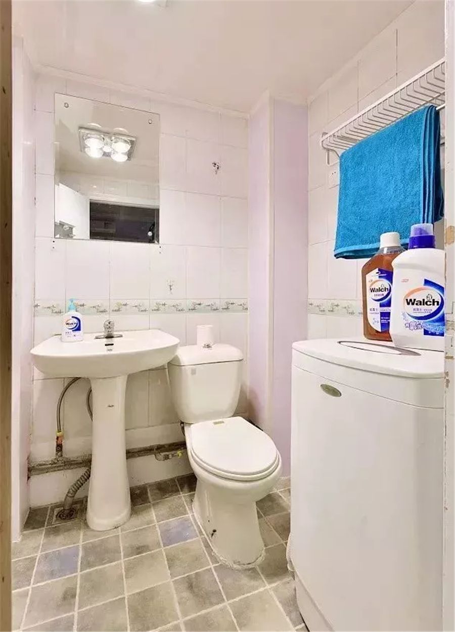 70后阿姨改造40㎡旧房,将老破小“古董房”,低预算装修成现代风