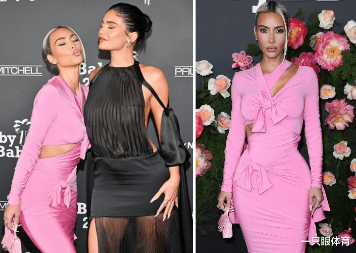 金·卡戴珊|金卡戴珊又变美了！极品臀腰比，跟瓦妮莎同框显娇小，五官精致