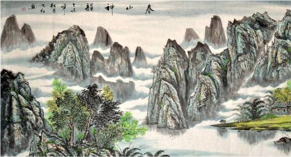 生肖|心理测试：你更喜欢哪幅山水画？测谁可以决定你的命运？
