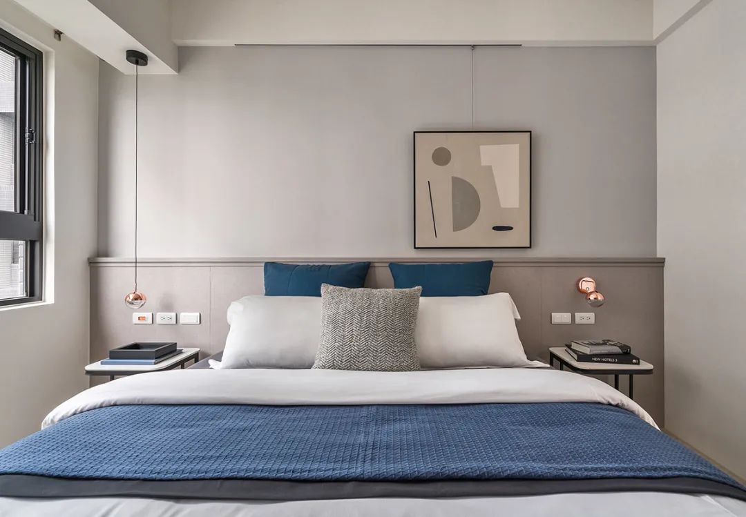 90㎡，简洁线条的空间感，保有率真本质