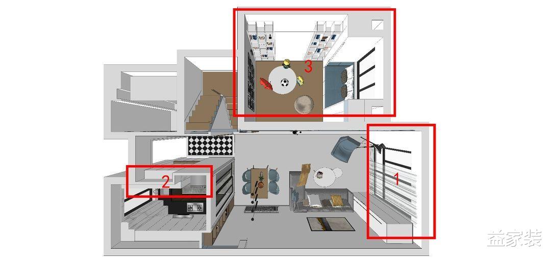 简约三居室，在设计师手中展现多重面貌，实现1变8的空间升级