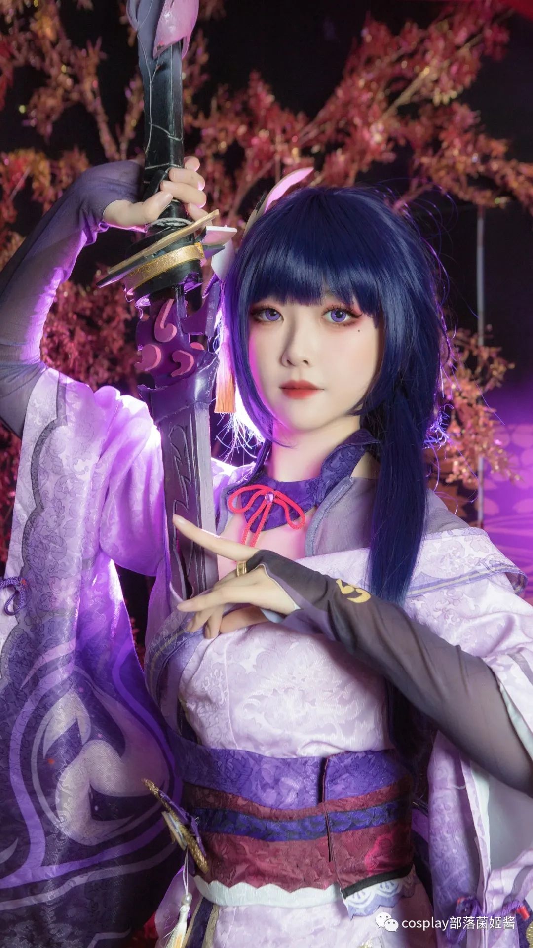 |cos：原神雷电将军cos正片@七海
