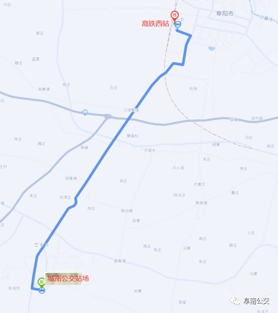 阜南新开一条城际公交线路!同时调整这一线路