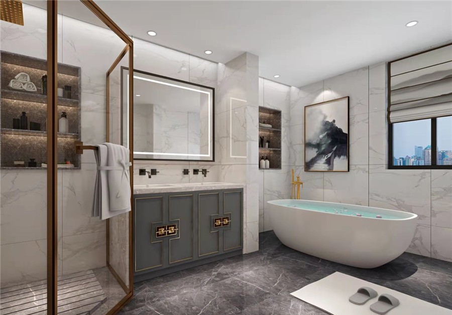 2022年装修流行这样装了,轻奢中带着新中式风格,简约又奢华!