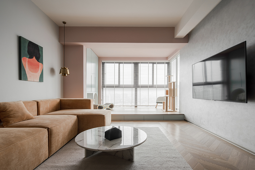 90后新婚夫妇的简约风,完美配色太酷了!